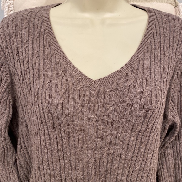 Sonoma Lifestyle knit fine sweater unisex size L grayish - Picture 1 of 11